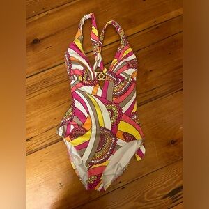 Trina Turk One Piece Swimsuit with Cover Up